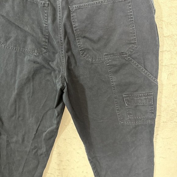 CJ Banks Womens Carpenter Pants Blue Plus Size 14W - Picture 7 of 10